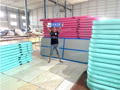 Air Track Inflatable Gymnastics Tumbling Mat 4 colors
