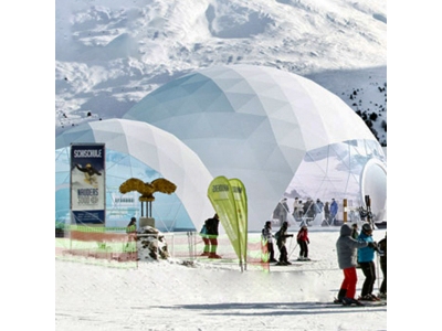 NB-HT 003 Commercial Resort Dome Tent Luxury For Winter Season