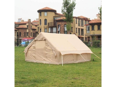 NB-HT011 Outdoor camping extend 6.3 cotton air pole glamping inflatable house tent