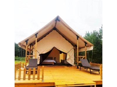 NB-HT006 5x8m Outdoor Hotel Waterproof Canvas Glamping Luxury Safari Tent
