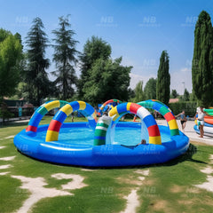 NB-WTP003 Top quality colorful swimming inflatable pool outdoor inflatable pool for kids
