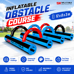 NB-OB064 Commercial Inflatable 5k Obstacle Course For Outdoor Sports Events And Family Fun Activities