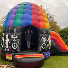 NB-BC037 Commercial household rental inflator equipment Party Bouncy Castle Inflatable Disco Dome Bouncer for Party