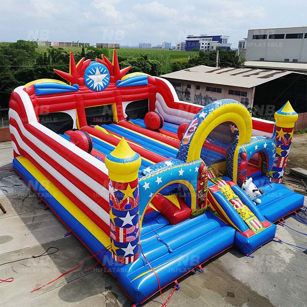 NB-OB053 World biggest bouncy castle massive juegos jockey inflatable ...