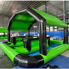 NB-PB 002 Backyard Floating PVC Inflatable Water Bar Sofa Pools With Swimming Pool For Adults And Kids