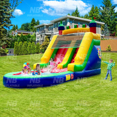 NB-BC108 Inflatable moonwalk bouncer bouncy castle house combo commercial bounce house jumping castle for party kids inflatable bouncer