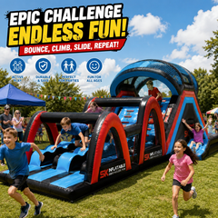 NB-OB068 Professional Inflatable 5k Obstacle Course Challenge System For Sports Events And Outdoor Entertainment