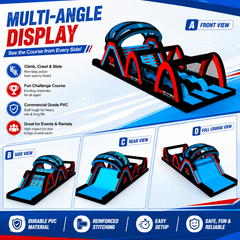 NB-OB068 Professional Inflatable 5k Obstacle Course Challenge System For Sports Events And Outdoor Entertainment