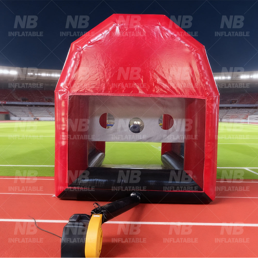 NG-SG083 Outdoor Inflatable Football Kick Target for School  Shopping Mall Soccer Dart Board Inflatable Football Darts Game
