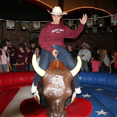 NG-SG038 Customization Size Customized Shape Model Rodeo Bull Ride Game Bullfighting Scene Simulator Inflatable Mechanical Bull