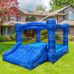 NB-HL037 Bounce House Bouncy  Castle Kids Inflatable Jumping Castle Inflatable Bouncy Castle With Slide For Kids