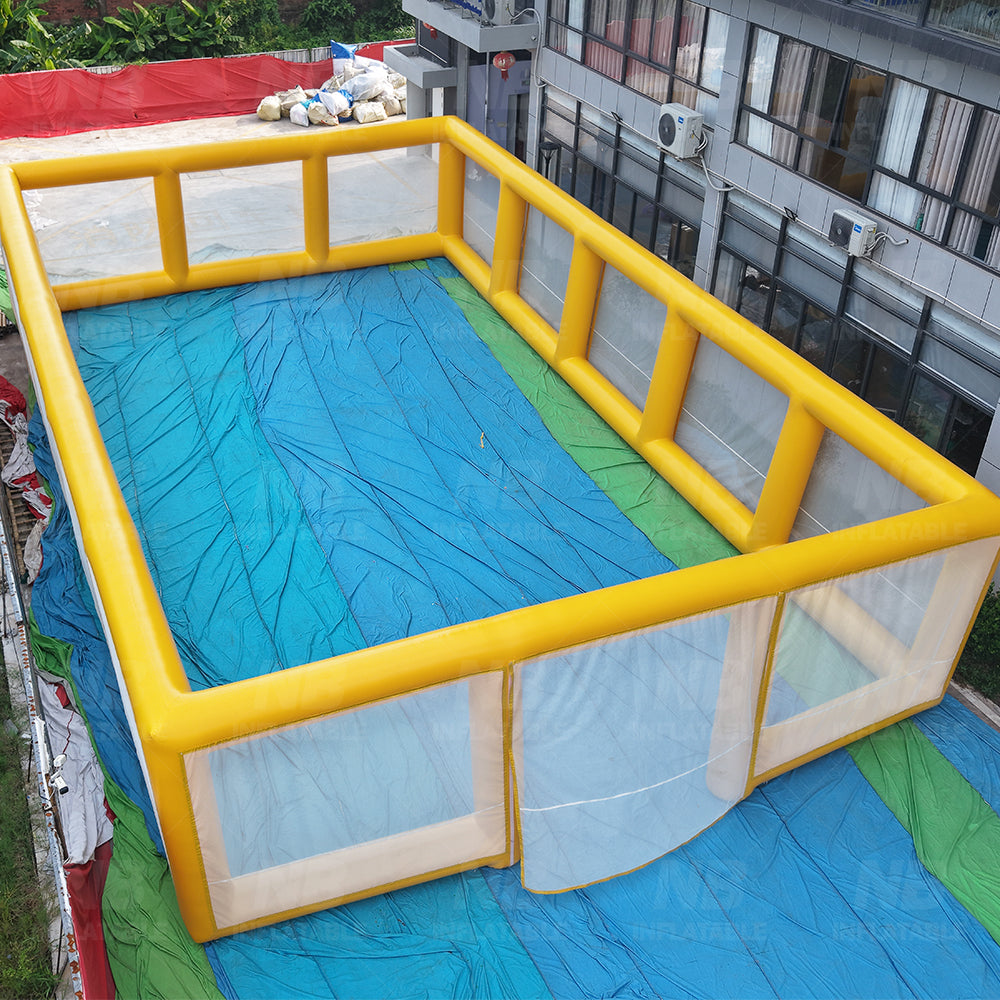 NG-SG093 Giant Inflatable Tennis Court Arena - 18.56x11.2x3.5M Portable Outdoor Sports Field for Events & Training