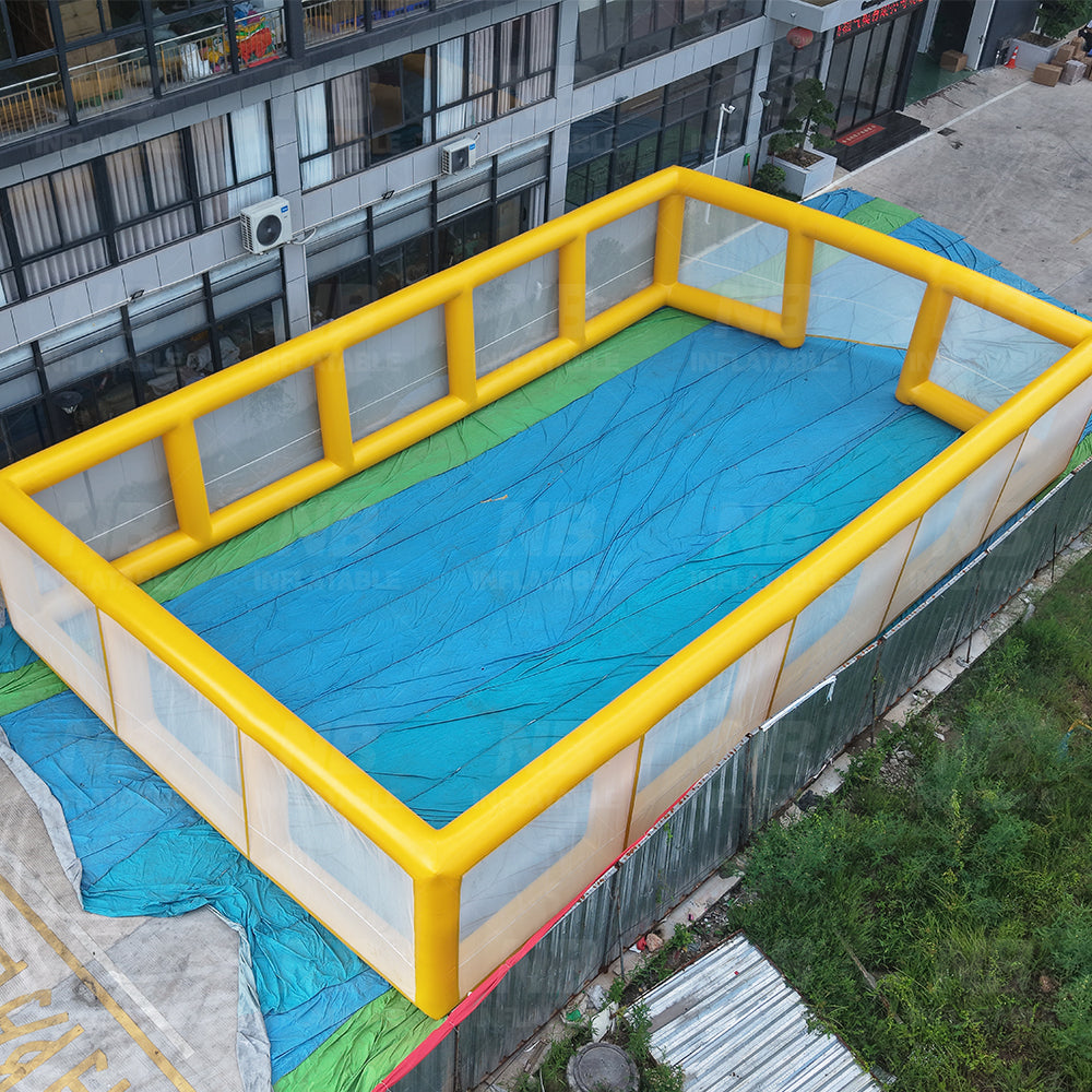 NG-SG093 Giant Inflatable Tennis Court Arena - 18.56x11.2x3.5M Portable Outdoor Sports Field for Events & Training