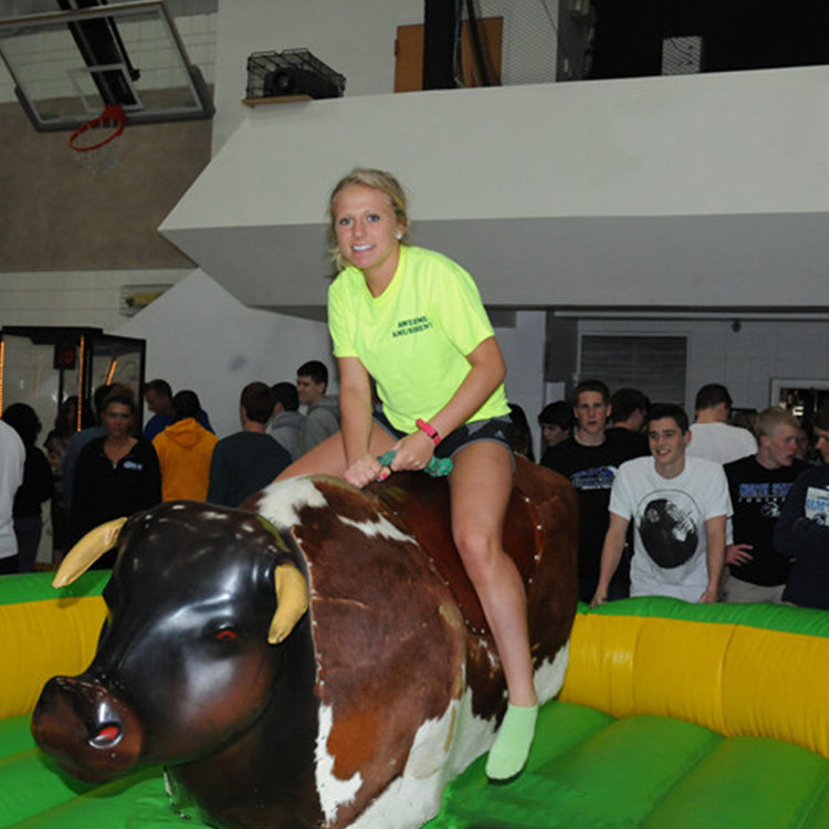 NG-SG038 Customization Size Customized Shape Model Rodeo Bull Ride Game Bullfighting Scene Simulator Inflatable Mechanical Bull