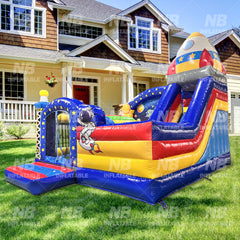 NB-BC114 Inflatable Castle Commercial Outdoor Kids Jumping Bouncy Park House Bouncing Jumper Inflatable Castle Bouncer