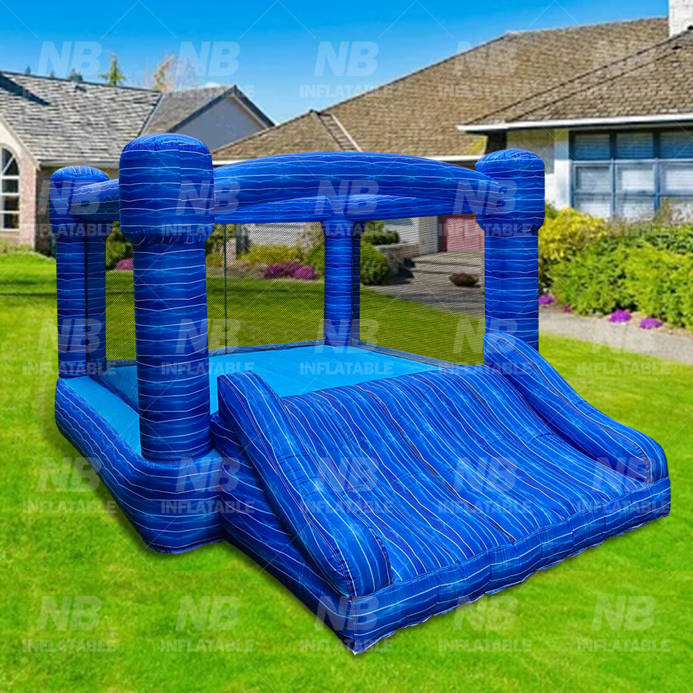 NB-HL037 Bounce House Bouncy  Castle Kids Inflatable Jumping Castle Inflatable Bouncy Castle With Slide For Kids