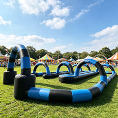 NG-SG087 Inflatable Go-Kart Track Barrier Outdoor Bumper Race Track Fence for Kids