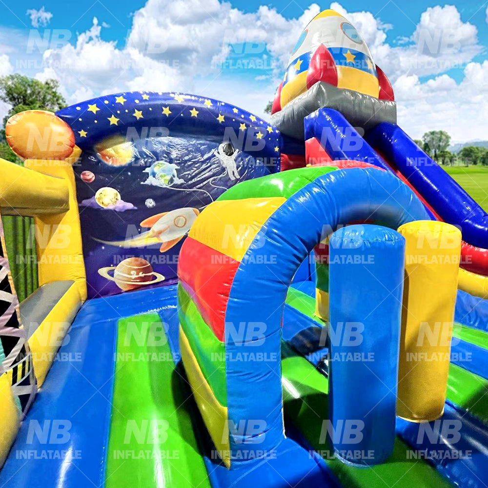 NB-BC114 Inflatable Castle Commercial Outdoor Kids Jumping Bouncy Park House Bouncing Jumper Inflatable Castle Bouncer