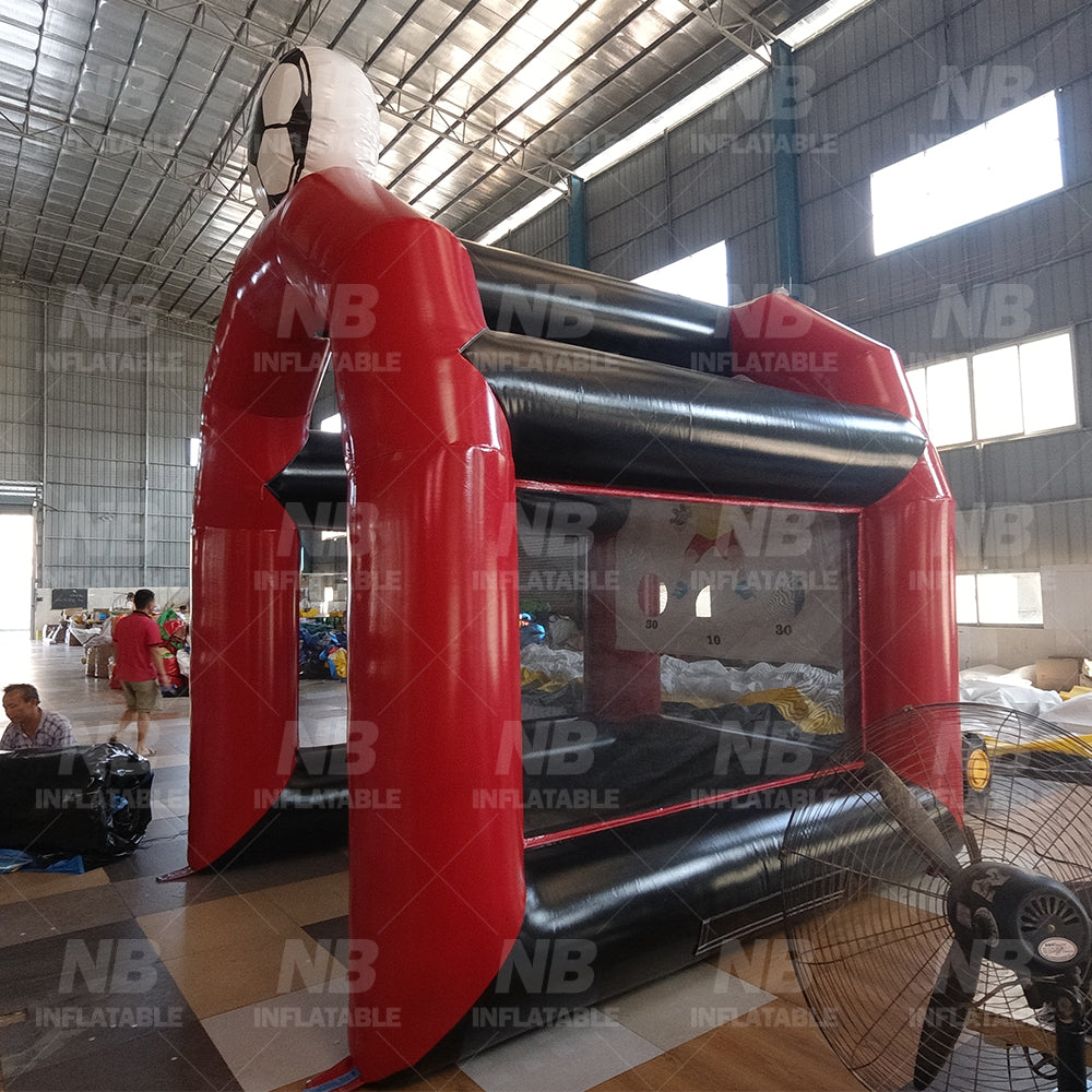 NG-SG083 Outdoor Inflatable Football Kick Target for School  Shopping Mall Soccer Dart Board Inflatable Football Darts Game