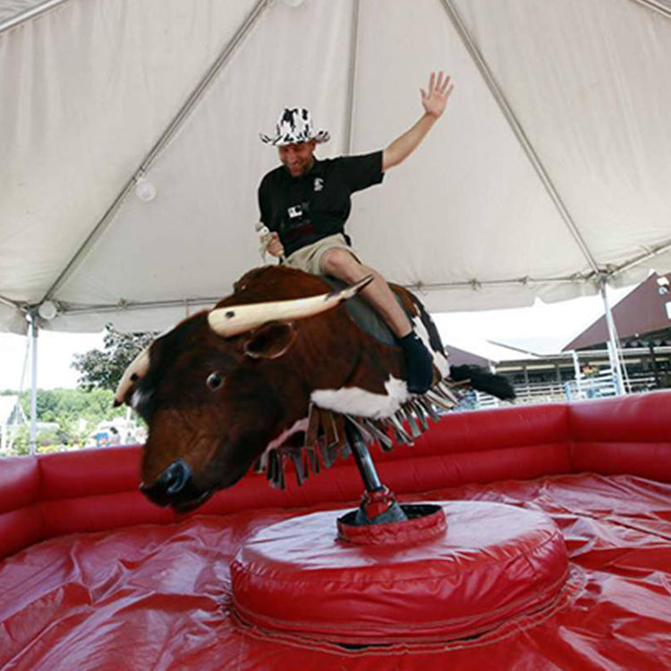 NG-SG038 Customization Size Customized Shape Model Rodeo Bull Ride Game Bullfighting Scene Simulator Inflatable Mechanical Bull