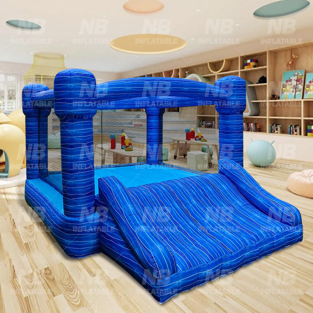 NB-HL037 Bounce House Bouncy  Castle Kids Inflatable Jumping Castle Inflatable Bouncy Castle With Slide For Kids