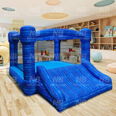 NB-HL037 Bounce House Bouncy  Castle Kids Inflatable Jumping Castle Inflatable Bouncy Castle With Slide For Kids
