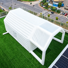 NB-TE062 Large White Inflatable Party Tent UV Waterproof  Inflatable Shelter for Outdoor Wedding Backyard Event Commercial Exhibition Pool Shade Quick Inflate Setup
