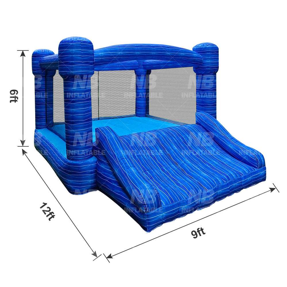 NB-HL037 Bounce House Bouncy  Castle Kids Inflatable Jumping Castle Inflatable Bouncy Castle With Slide For Kids
