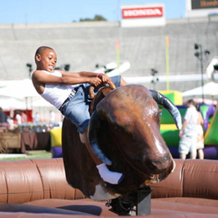 NG-SG038 Customization Size Customized Shape Model Rodeo Bull Ride Game Bullfighting Scene Simulator Inflatable Mechanical Bull