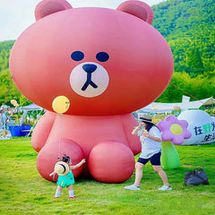 NB-CT003 Promotional giant outdoor advertising Inflatable Cartoon inflatable animal  model balloon inflatable