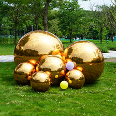 NB-MB027 Wedding Decoration Large Giant Laser Inflatable Mirror Ball Disco Inflatable Mirror Ball with Air Pump